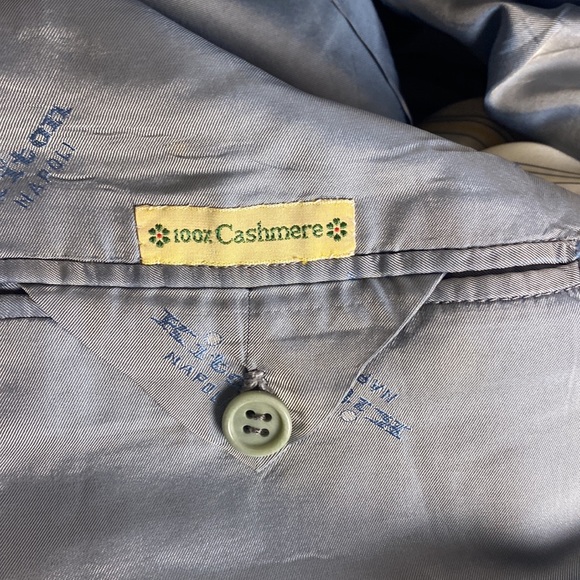 Kiton 100% Cashmere Blazer Men’s Size 54 - Picture 7 of 13